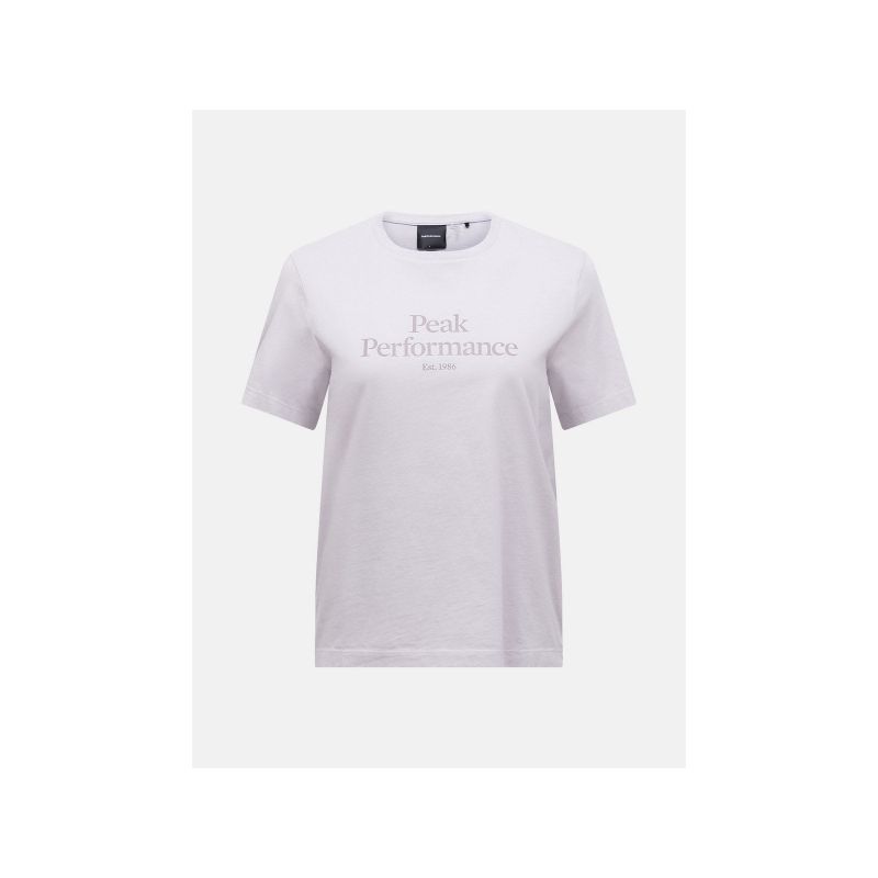 Koszulka damska PEAK PERFORMANCE W Original Tee kolor szary