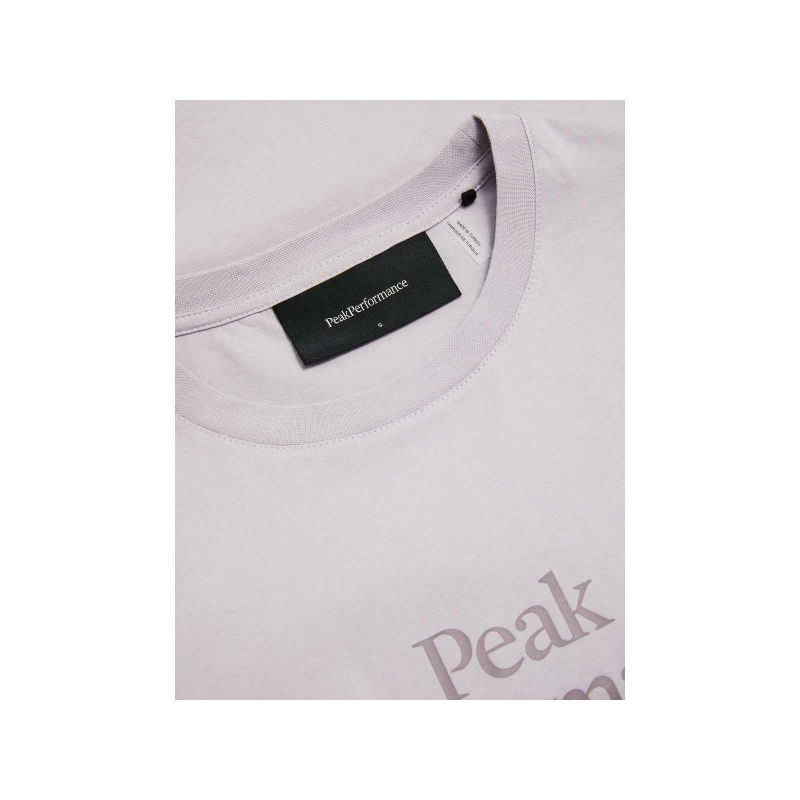 Koszulka damska PEAK PERFORMANCE W Original Tee kolor szary - obrazek 4
