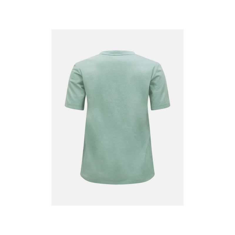Koszulka damska PEAK PERFORMANCE W Original Tee kolor zielony - obrazek 2