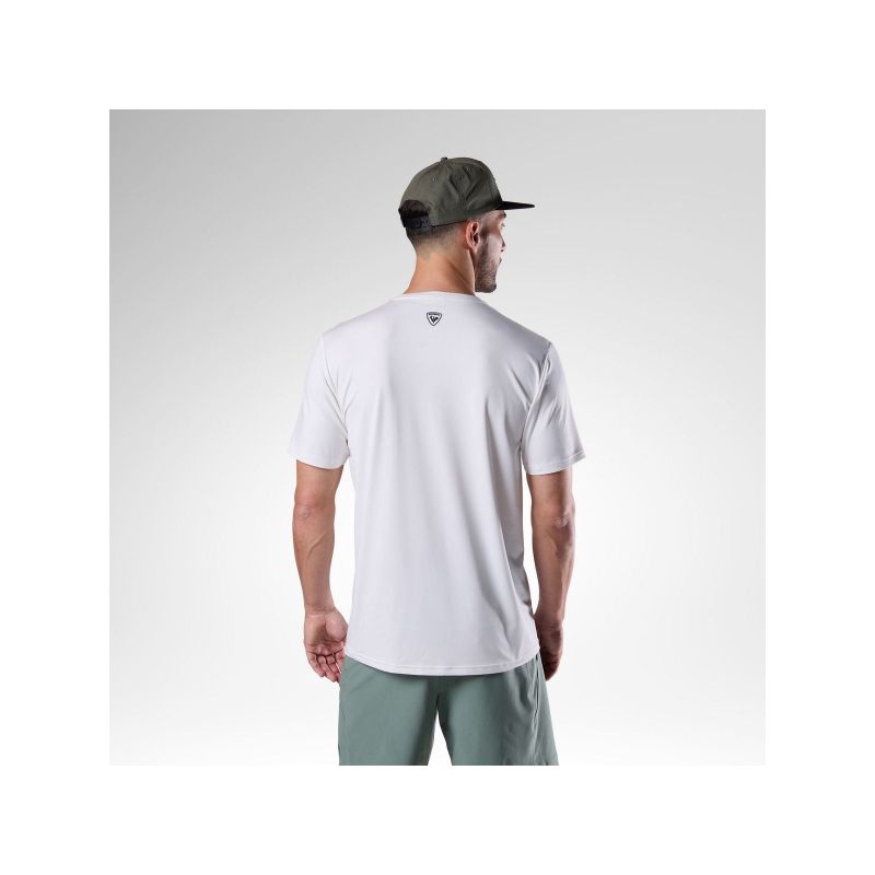 Koszulka męska ROSSIGNOL M Graphic Active Tee biała - obrazek 3