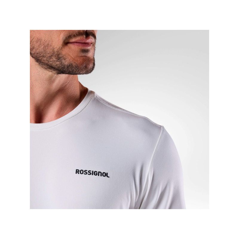 Koszulka męska ROSSIGNOL M Graphic Active Tee biała - obrazek 5