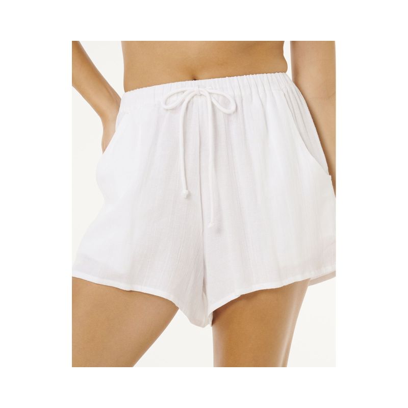 Szorty damskie RIP CURL Premium Surf Holiday Short białe - obrazek 4