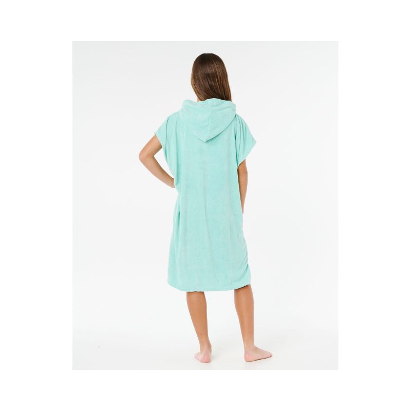 Ponczo dziewczęce RIP CURL Classic Surf Hooded Towel-Girl zielone - obrazek 2
