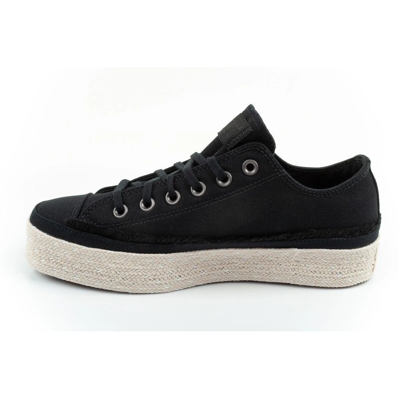 Converse Chuck Taylor buty sportowe damskie espadryle modne czarne wygodne - obrazek 3