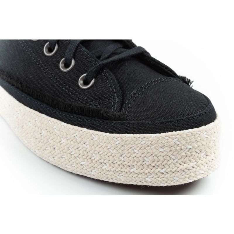 Converse Chuck Taylor buty sportowe damskie espadryle modne czarne wygodne - obrazek 5