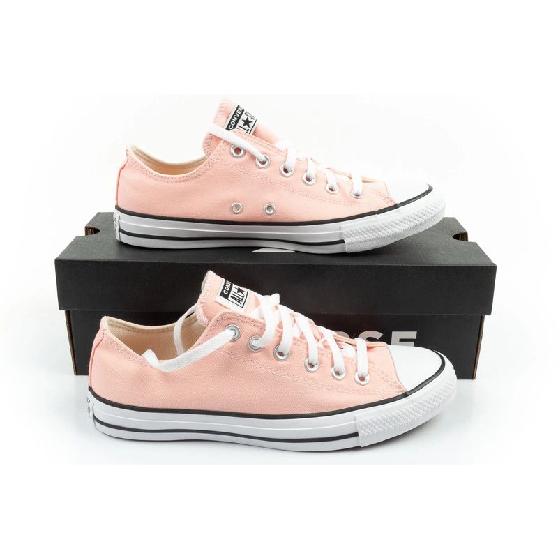 Converse buty sportowe damskie trampki Chuck Taylor All Star różowe modne - obrazek 10
