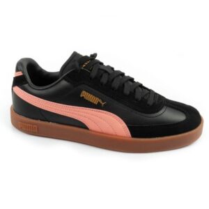 Puma buty damskie sportowe CLub II Era sneakersy czarne modne skóra