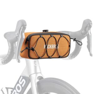 Torba na kierownicę 1,9L Rockbros TL001 ROAD TO SKY wodoodporna – pomarańczowa