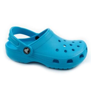 Crocs Sandały chodaki dziecięce Classic Clog K niebieskie wygodne lekkie