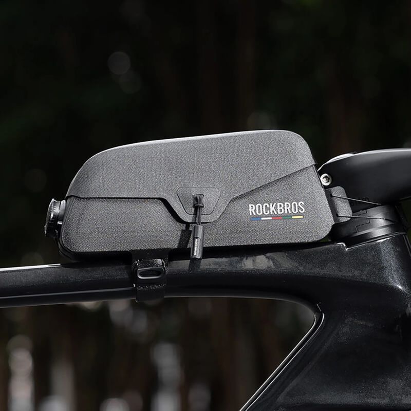 Torba rowerowa Rockbros AS-134 ROAD TO SKY wodoodporna na ramę 0,6 l - czarna - obrazek 7