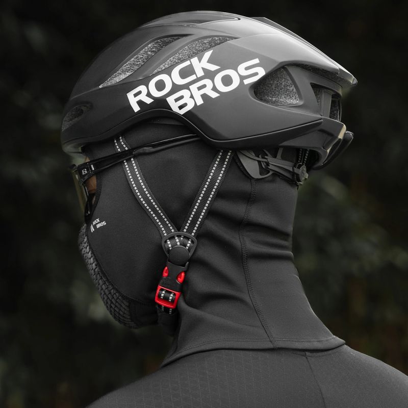 Kominiarka rowerowa Rockbros LF25699 polarowa - czarna - obrazek 8