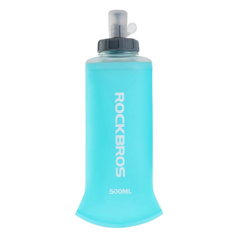 Bukłak Rockbros 35210027001 soft flask miękki bidon do biegania 500 ml - jasnoniebieski