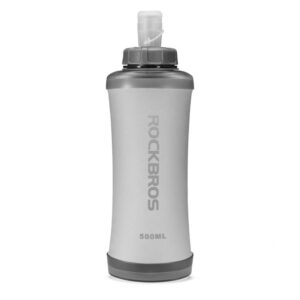 Bukłak Rockbros 350017001 soft flask miękki bidon do biegania 500 ml - biały