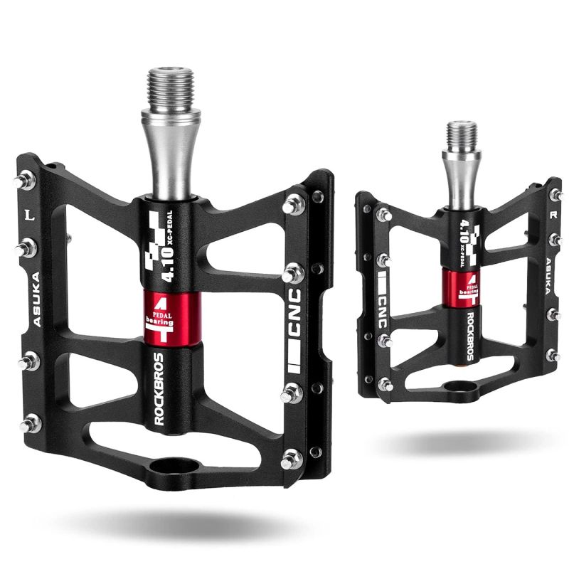 Pedały rowerowe Rockbros JT410 4.10 4 łożyska - czarne