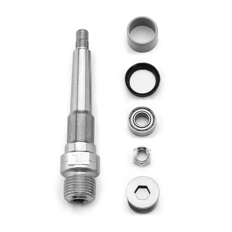 Pedały rowerowe Rockbros K307PT aluminiowe odblaskowe platformowe - czarne - obrazek 6