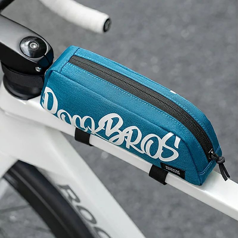 Torba rowerowa Rockbros G009 Flash Journey na górną rurę 0.8 l - niebieska - obrazek 4