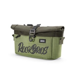 Torba przednia Rockbros W020 dwufunkcyjna, na rower/na ramię - zielona
