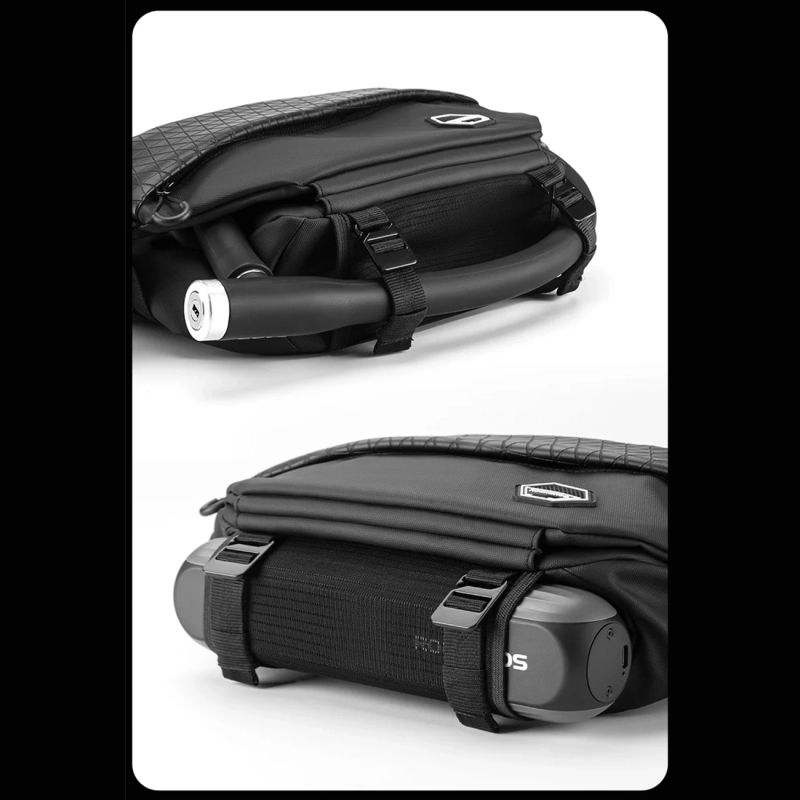Torba Rockbros H23 wielofunkcyjna wodoodporna 3.5 l - czarna - obrazek 4