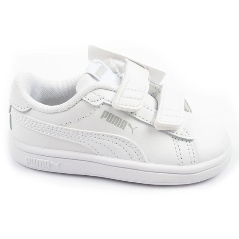 Puma buty sportowe dziecięce Smash 3.0 sneakersy niemowlęce skórzane