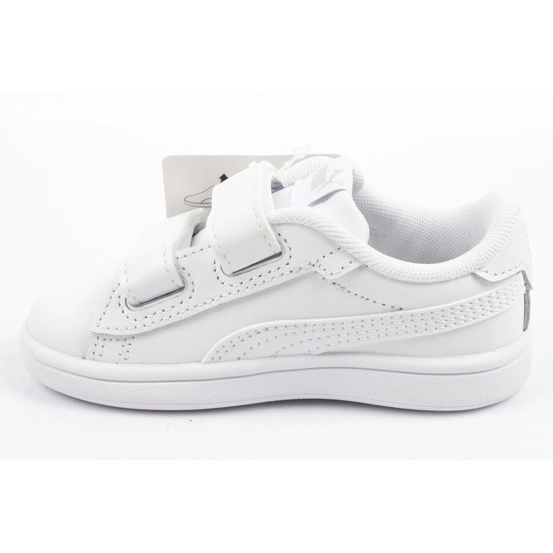 Puma buty sportowe dziecięce Smash 3.0 sneakersy niemowlęce skórzane - obrazek 3