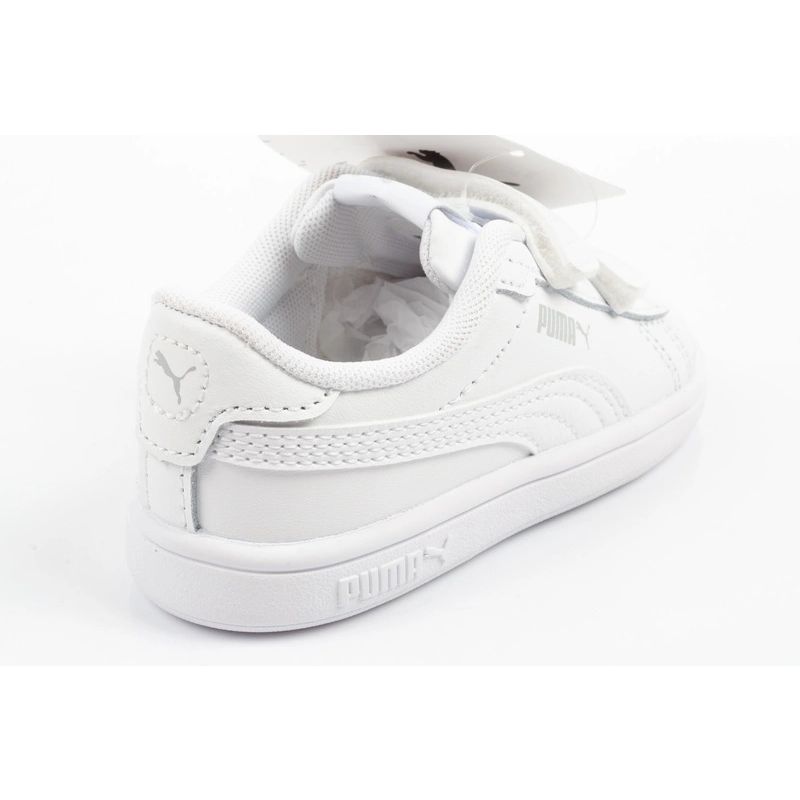 Puma buty sportowe dziecięce Smash 3.0 sneakersy niemowlęce skórzane - obrazek 4