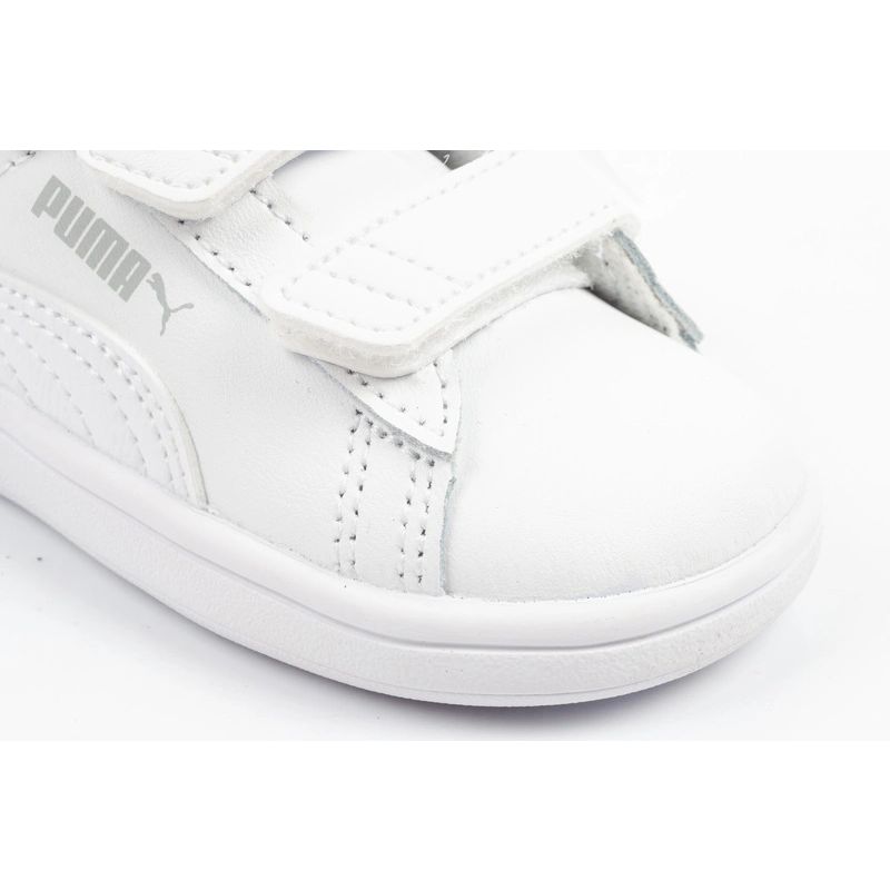 Puma buty sportowe dziecięce Smash 3.0 sneakersy niemowlęce skórzane - obrazek 5