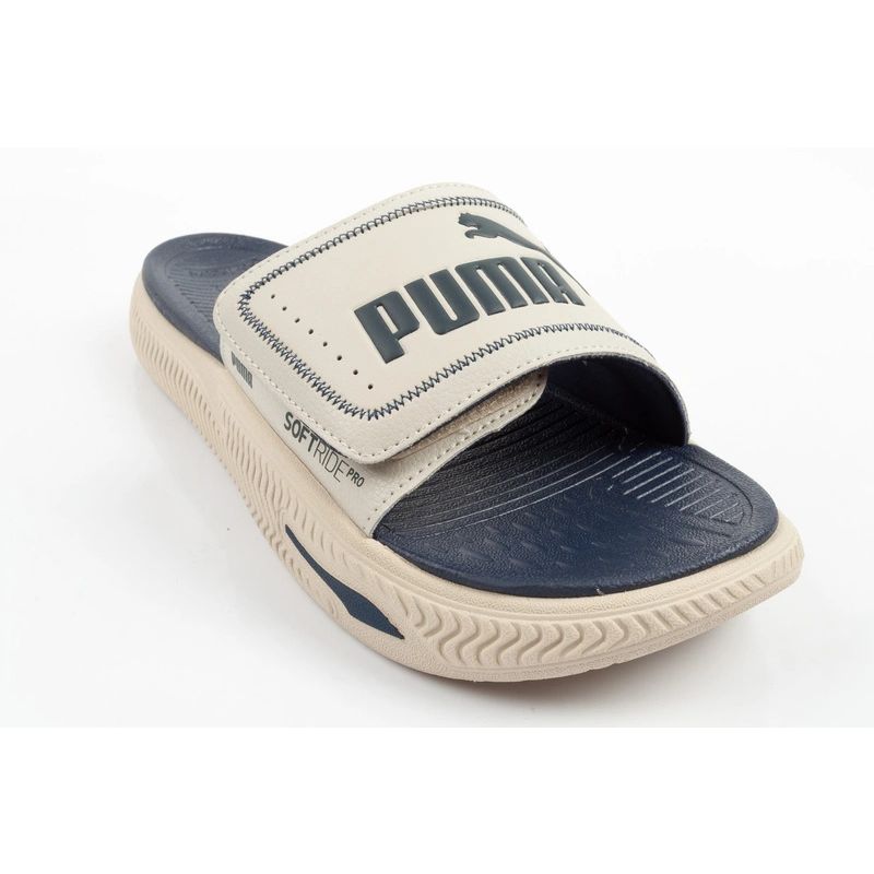 Puma buty klapki męskie laczki SoftridePro Slide chłopięce wygodne - obrazek 2