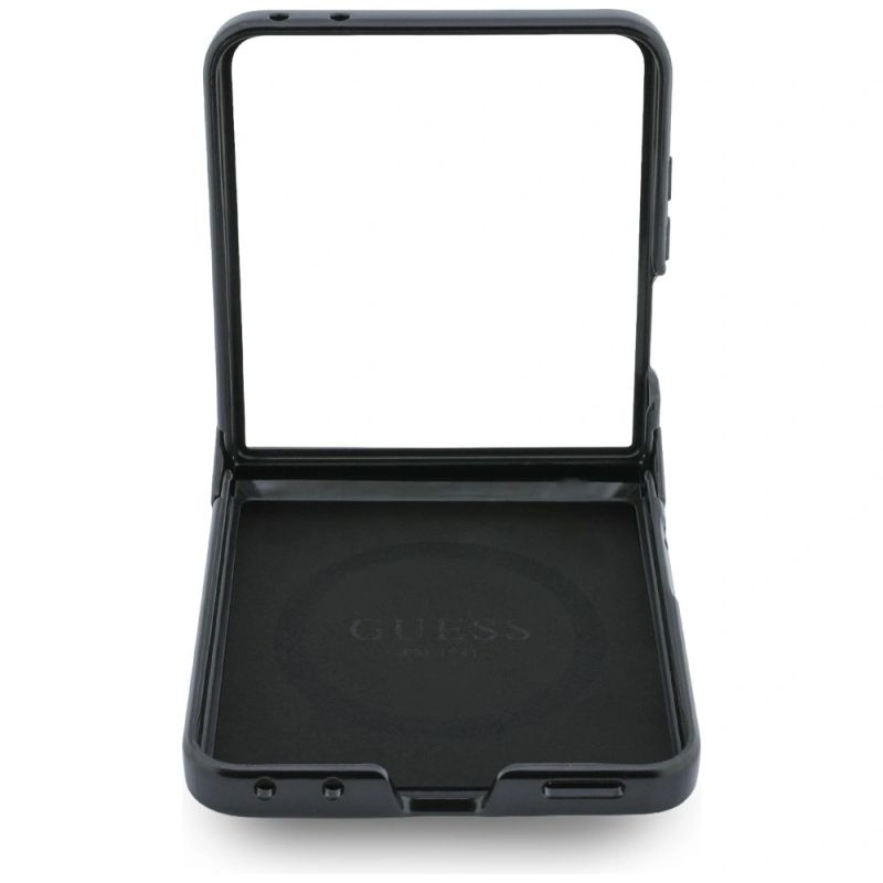 Etui Guess 4G Classic MagSafe na Samsung Galaxy Z Flip 8 - czarne - obrazek 6