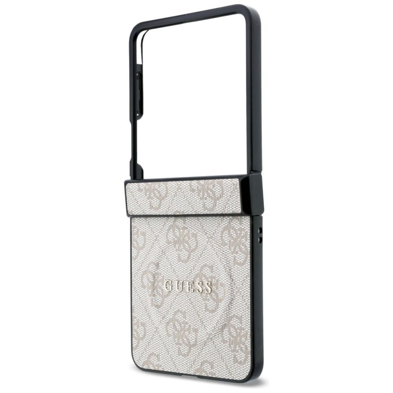 Etui Guess 4G Classic MagSafe na Samsung Galaxy Z Flip 8 - różowe - obrazek 5