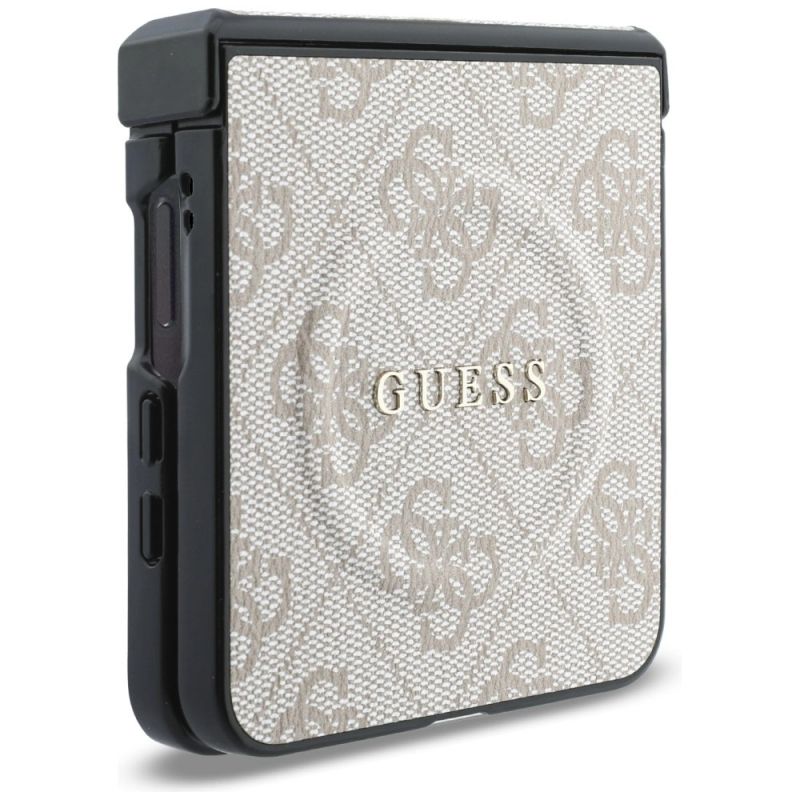 Etui Guess 4G Classic MagSafe na Samsung Galaxy Z Flip 8 - różowe - obrazek 7
