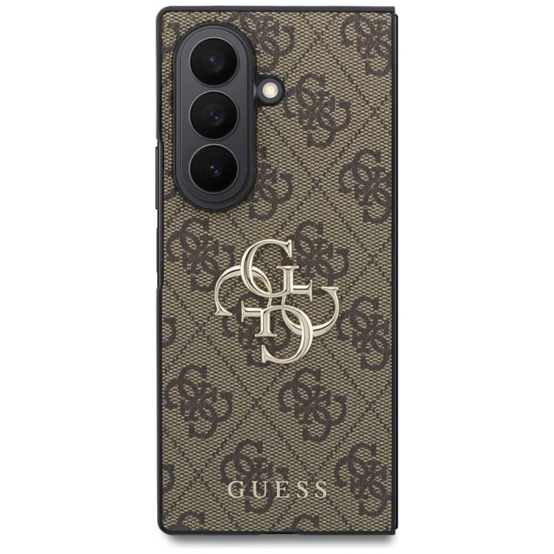 Etui Guess Big 4G Logo na Samsung Galaxy Z Fold 8 Ultra - brązowe - obrazek 2