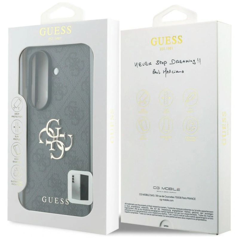 Etui Guess Big 4G Logo na Samsung Galaxy Z Fold 8 Ultra - czarne - obrazek 7