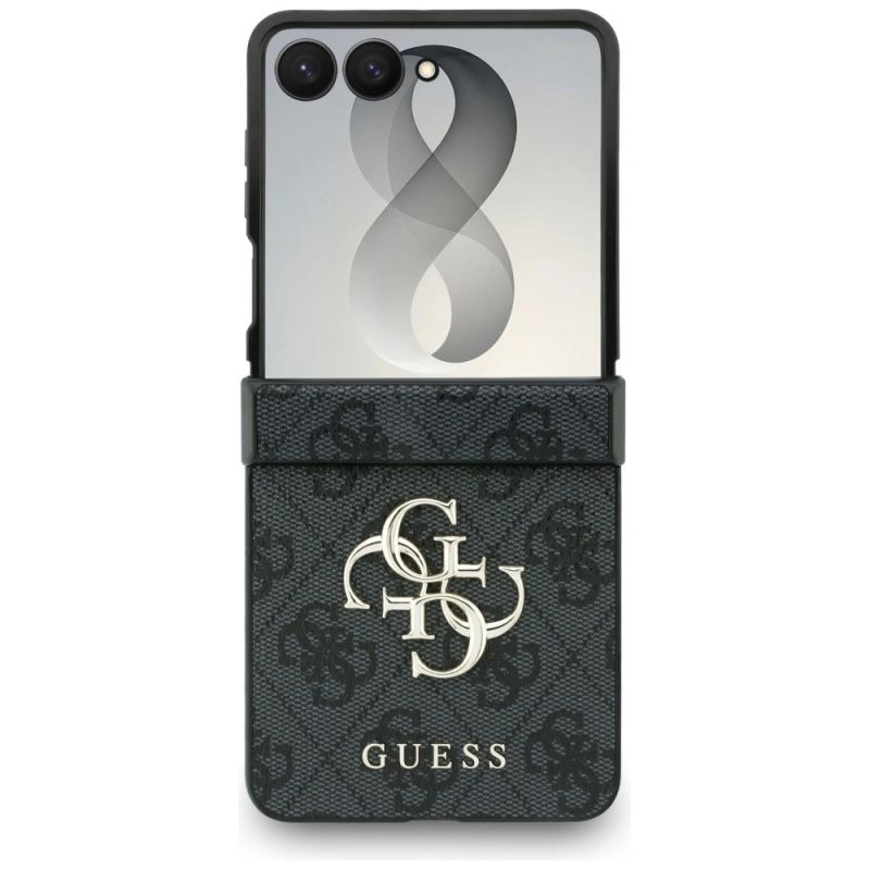 Etui Guess Big 4G Logo na Samsung Galaxy Z Flip 8 - czarne - obrazek 2