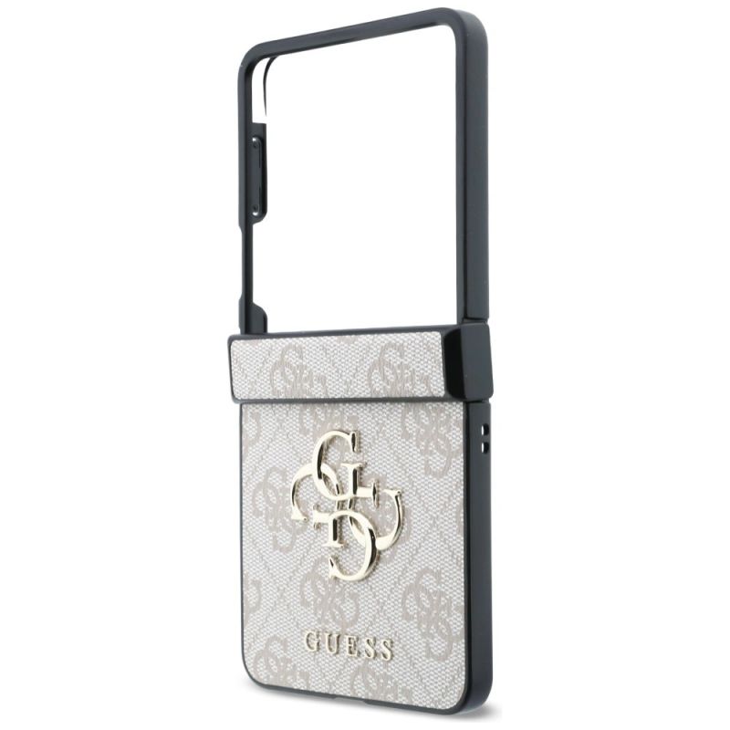 Etui Guess Big 4G Logo na Samsung Galaxy Z Flip 8 - różowe - obrazek 5