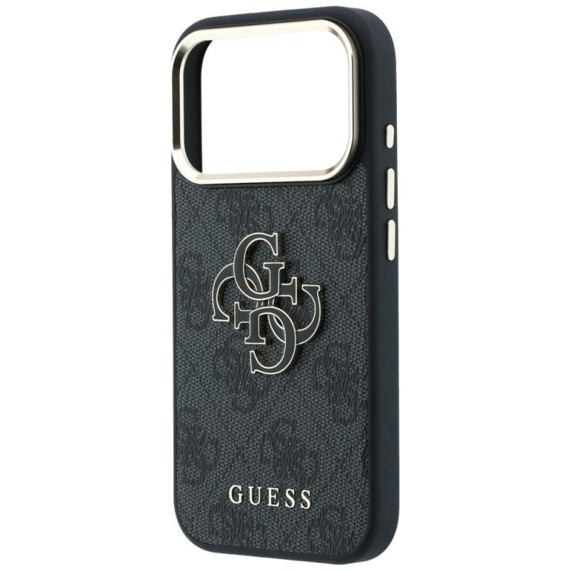 Etui Guess 4G & Big Resin Logo na iPhone 17 Pro Max / 18 Pro Max- czarne - obrazek 6