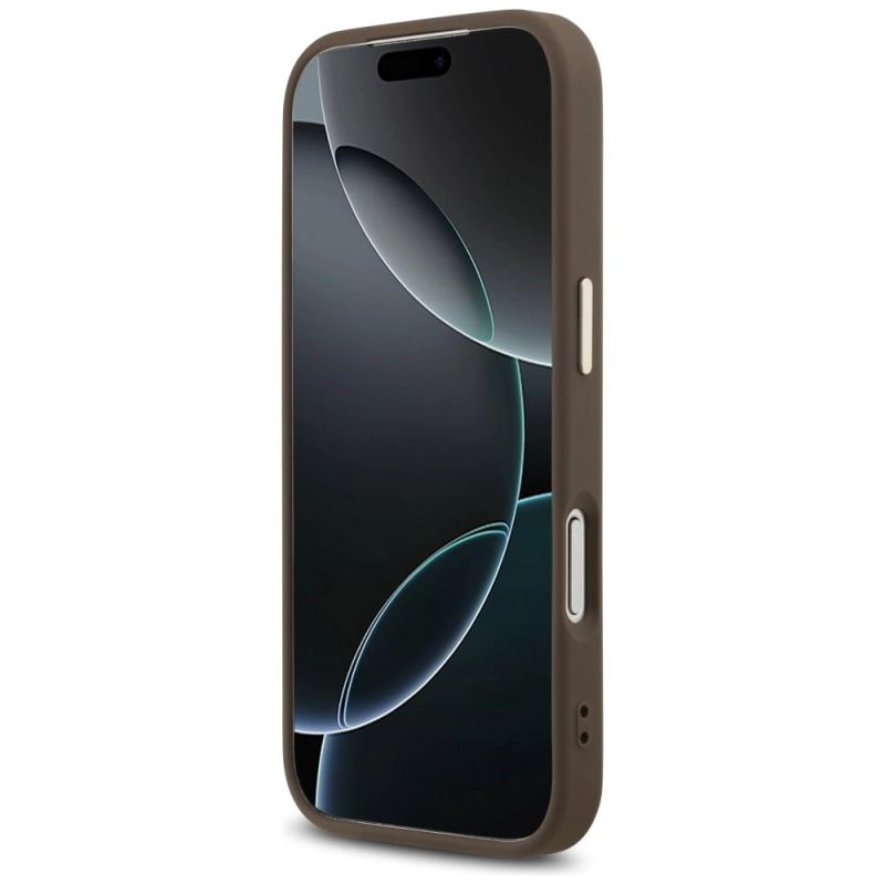 Etui Guess 4G Big 4G Classic Logo na iPhone 17 Pro / 18 Pro - brązowo-złote - obrazek 5
