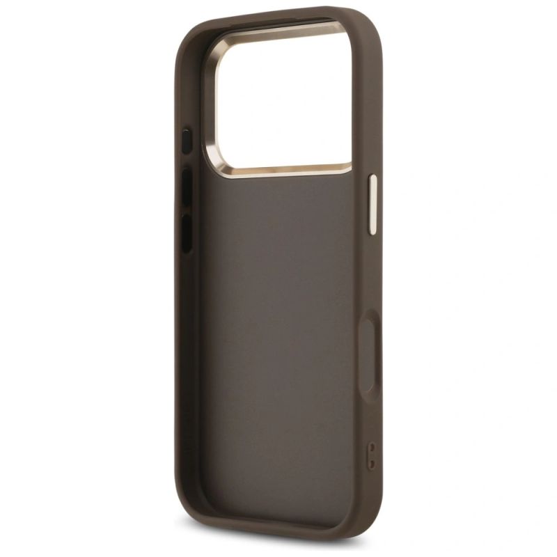 Etui Guess 4G Big 4G Classic Logo na iPhone 17 Pro / 18 Pro - brązowo-złote - obrazek 7