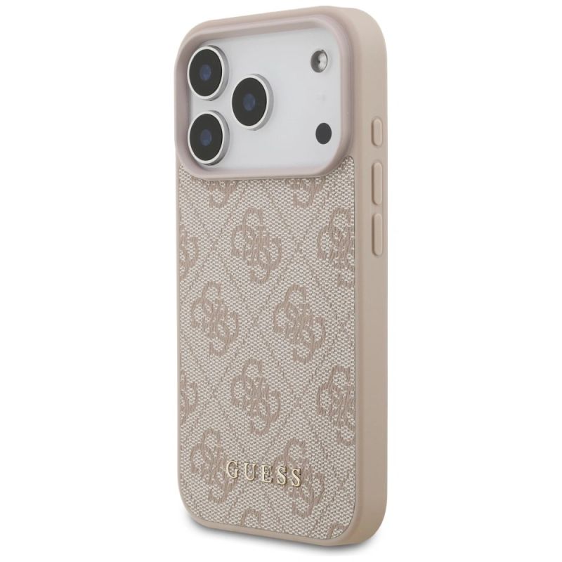Etui Guess 4G Classic na iPhone 17 Pro / 18 Pro - różowe - obrazek 2