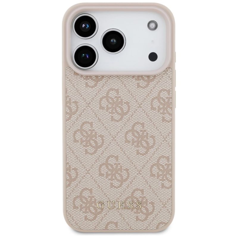 Etui Guess 4G Classic na iPhone 17 Pro / 18 Pro - różowe - obrazek 3