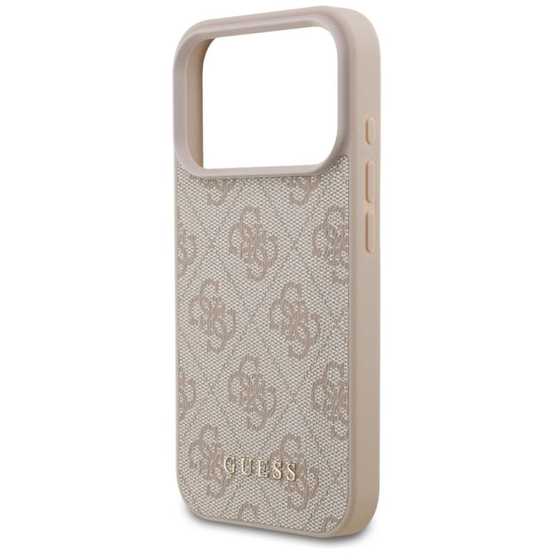 Etui Guess 4G Classic na iPhone 17 Pro / 18 Pro - różowe - obrazek 6