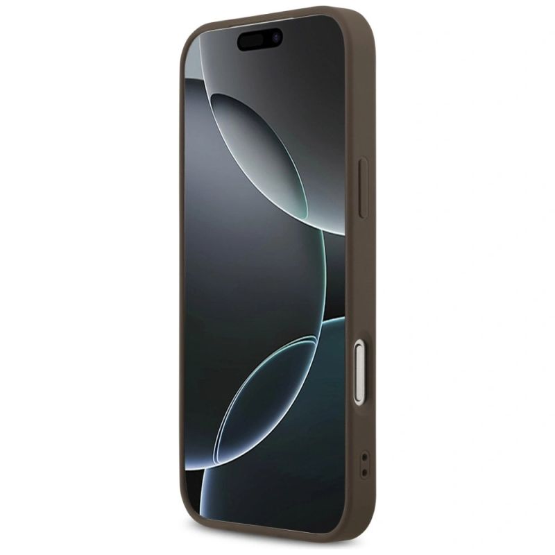 Etui Guess 4G Classic na iPhone 17 Pro Max / 18 Pro Max - brązowe - obrazek 5