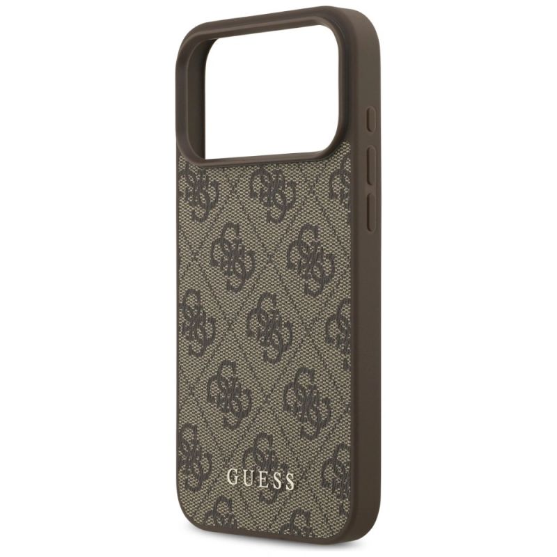 Etui Guess 4G Classic na iPhone 17 Pro Max / 18 Pro Max - brązowe - obrazek 6