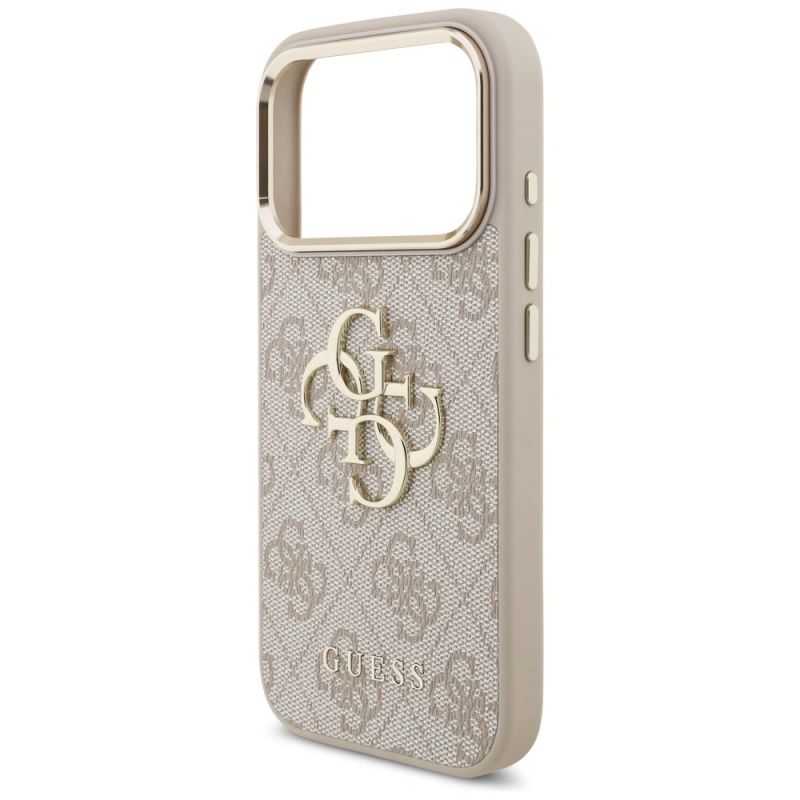 Etui Guess 4G Big 4G Classic Logo na iPhone 17 Pro / 18 Pro - różowo-złote - obrazek 6