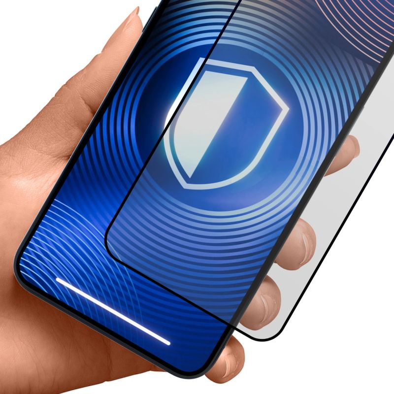 Prywatyzujące matowe szkło hartowane 3mk HardGlass Matt Max na iPhone 18 Pro - obrazek 4