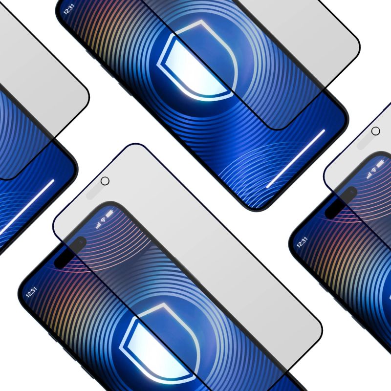 Prywatyzujące matowe szkło hartowane 3mk HardGlass Matt Max na iPhone 18 Pro - obrazek 15