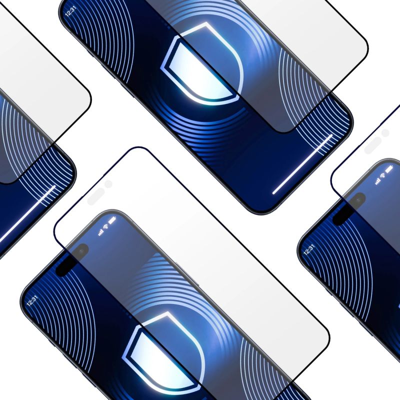 Matowe szkło hartowane 3mk HardGlass Matt Max na iPhone 18 Pro - obrazek 15