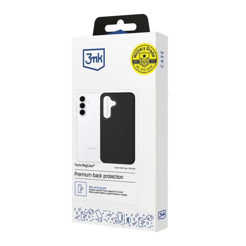 Etui 3mk Fortis MagCase na Samsung Galaxy S26 FE - czarne - obrazek 11
