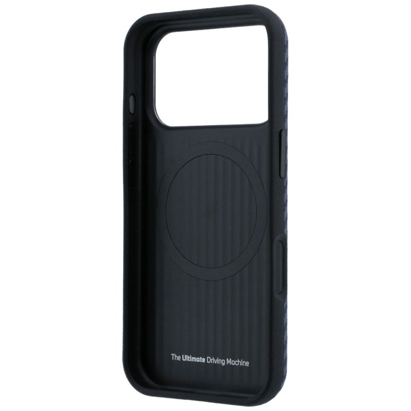 Etui BMW M Carbon Metal Logo MagSafe na iPhone 17 Pro Max / 18 Pro Max - granatowe - obrazek 7