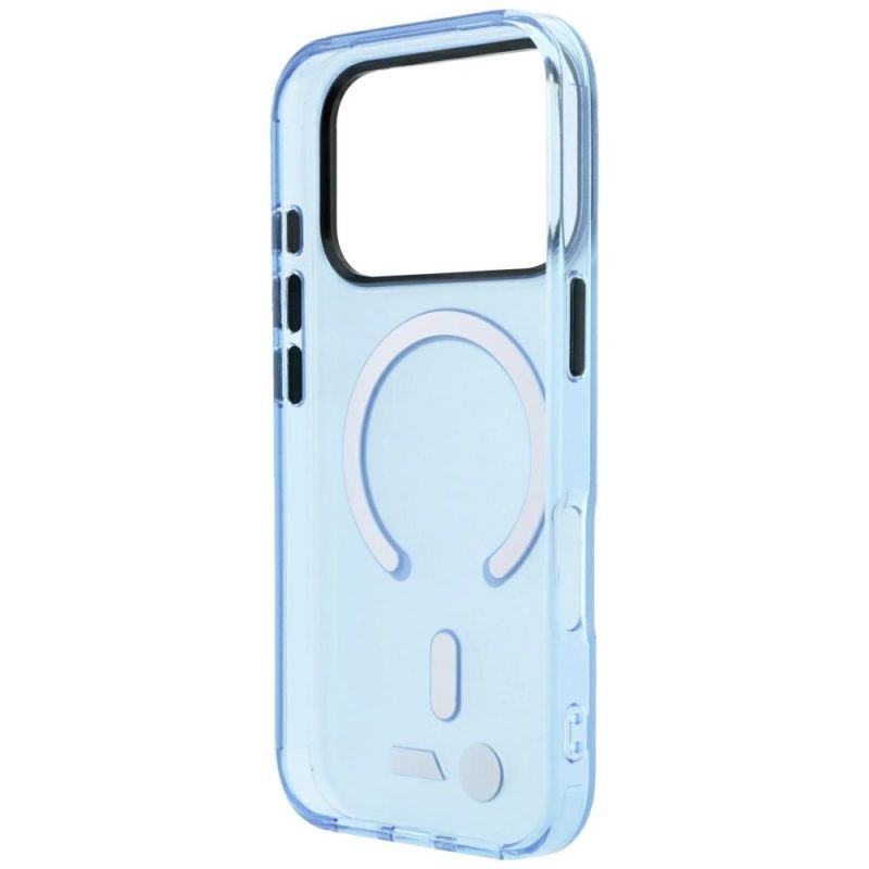 Etui BMW M IML Frosted Metal Logo & Trims MagSafe na iPhone 17 Pro / 18 Pro - niebieskie - obrazek 7