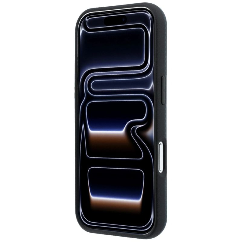Etui BMW M Quadrille Kevlar Metal Logo MagSafe na iPhone 17 Pro / 18 Pro - granatowe - obrazek 5